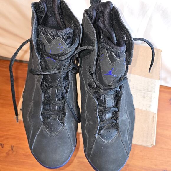 Air Jordan Concord True Flight Black And Purple Men's Size 11 342964-021 - Picture 6 of 7